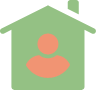 We Help You Stay At Home Icon